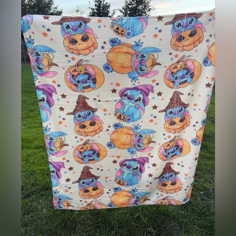 Stitch Halloween Blanket